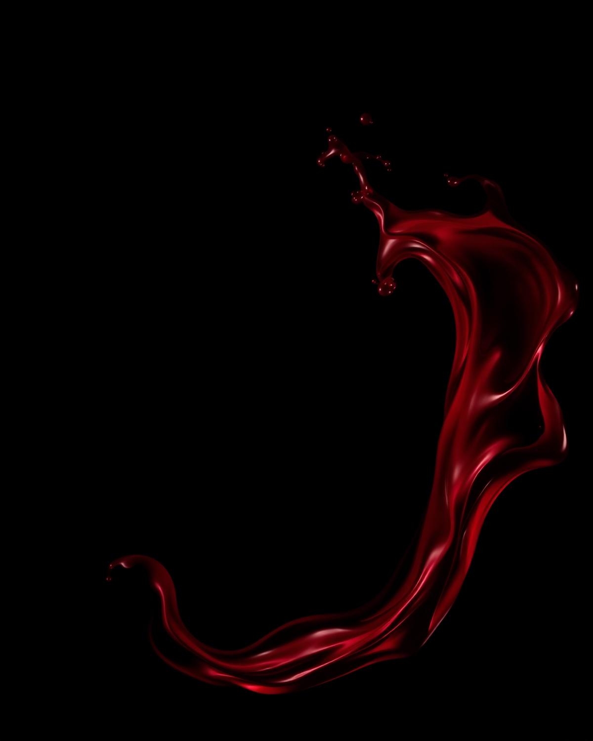 Burgundy liquid art representing Cor Consulting's brand